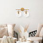 Opviq Roe - 10730 Lámpara de Pared Oro Brillante